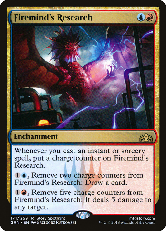 Firemind's Research (GRN-171) - Guilds of Ravnica