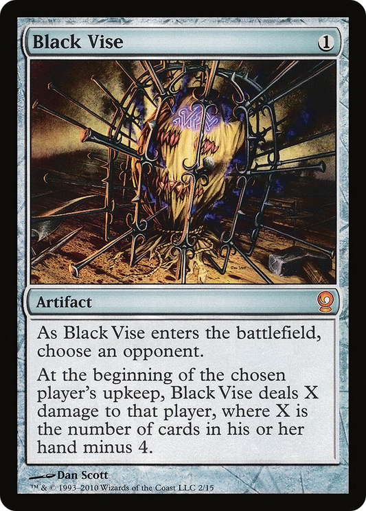 Black Vise (V10-002) - From the Vault: Relics Foil