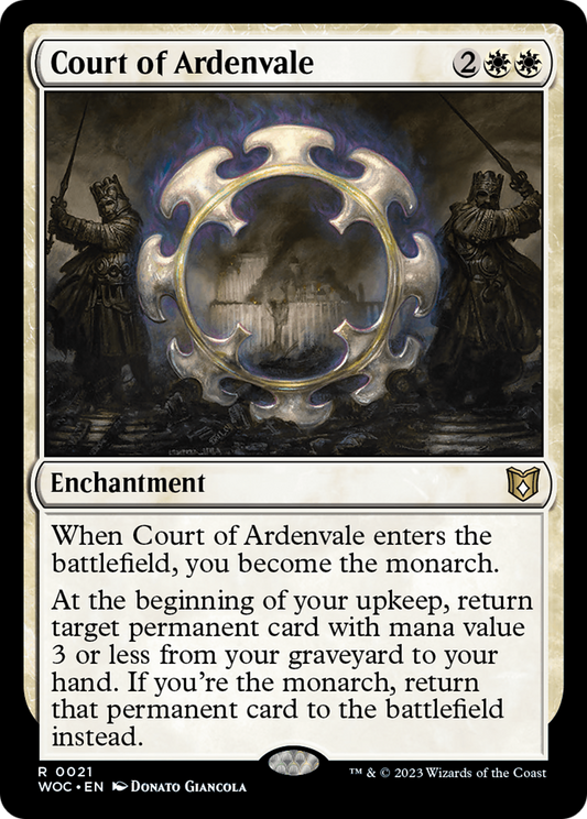 Court of Ardenvale (WOC-021) - Wilds of Eldraine Commander Foil