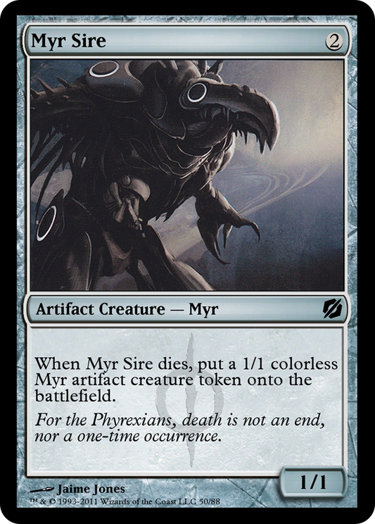 Myr Sire (TD2-050) - Duel Decks: Mirrodin Pure vs. New Phyrexia