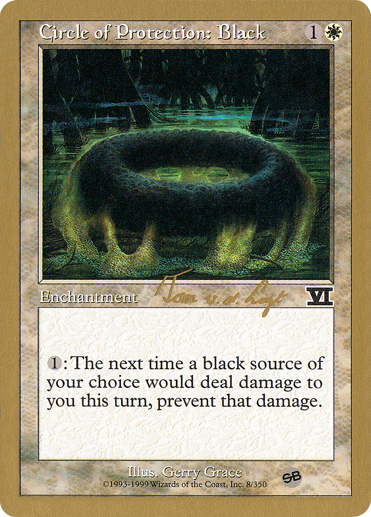 Circle of Protection: Black (WC00-TVDL8SB) - World Championship Decks 2000