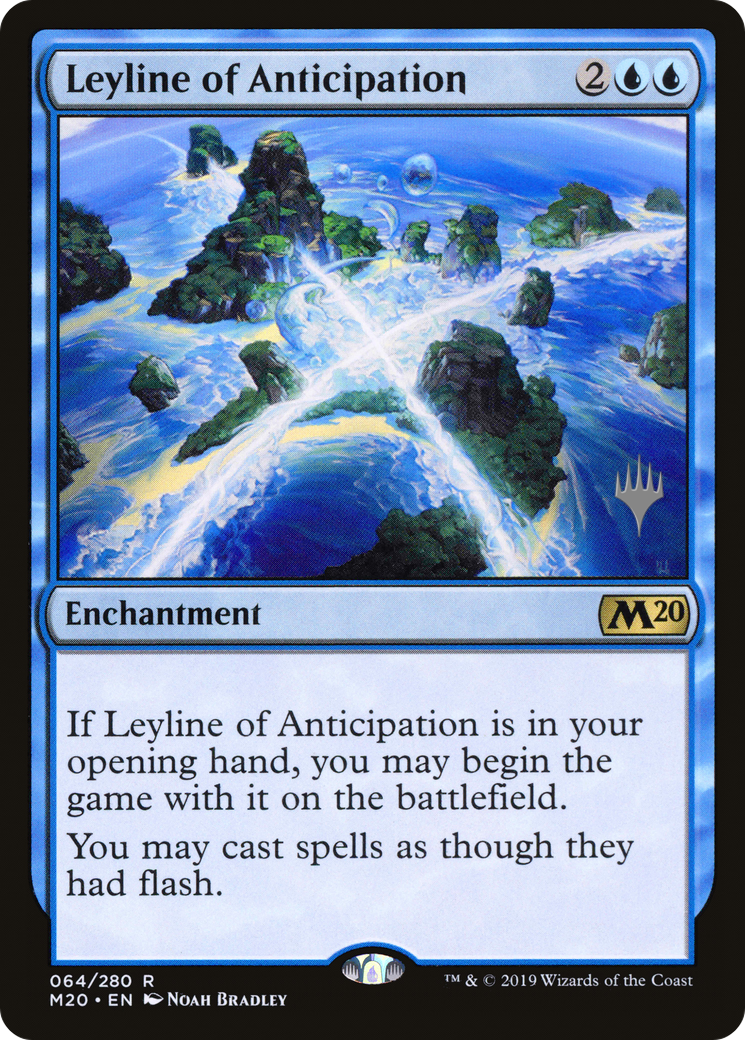Leyline of Anticipation (PPM20-64P) - Core Set 2020 Promos Foil (Promo Pack)