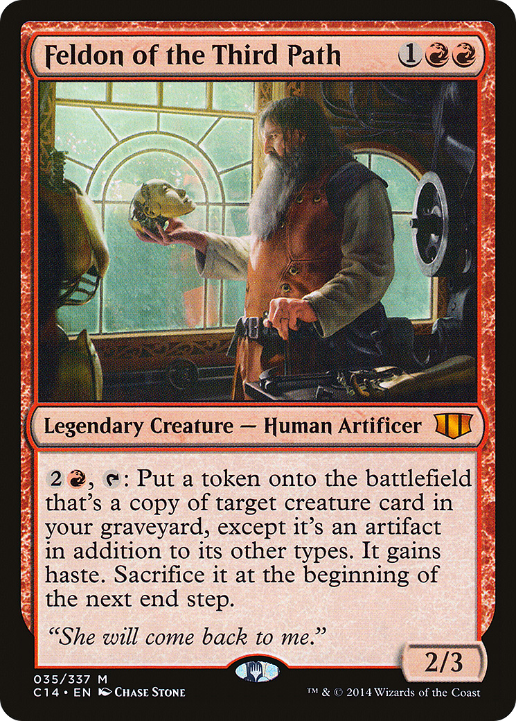 Feldon of the Third Path (C14-035) - Commander 2014