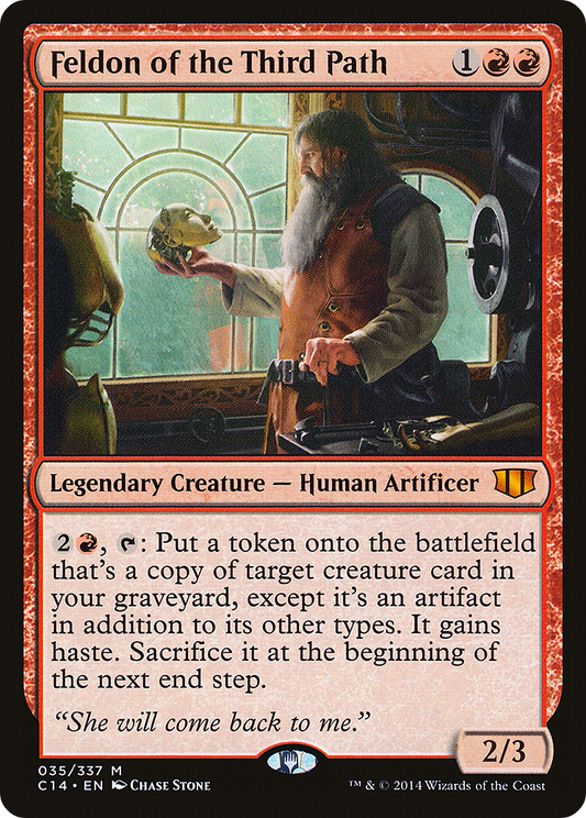 Feldon of the Third Path (C14-035) - Commander 2014