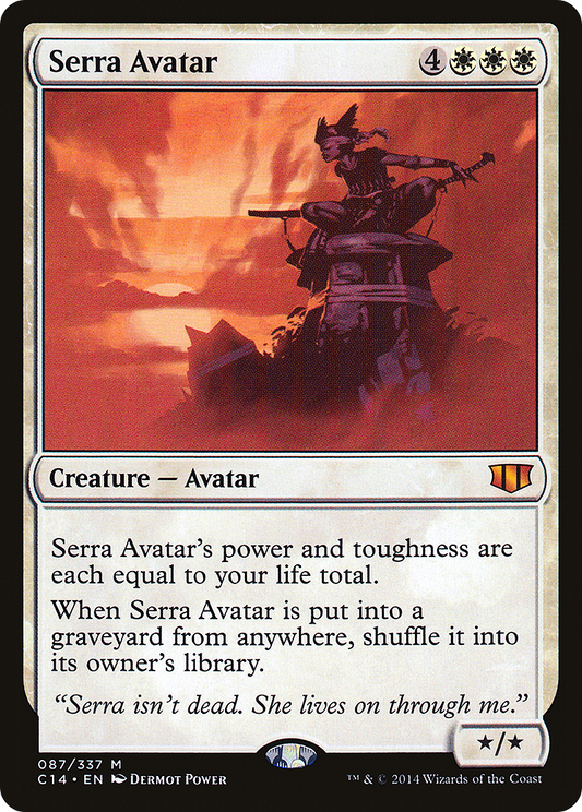 Serra Avatar (C14-087) - Commander 2014