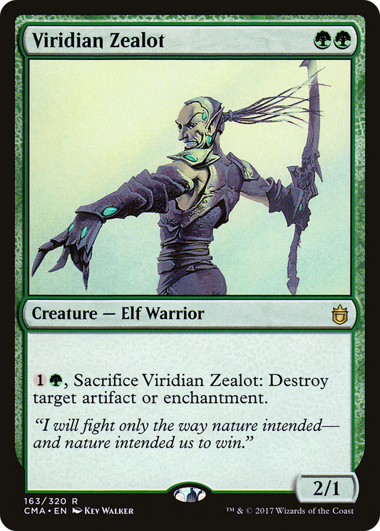 Viridian Zealot (CMA-163) - Commander Anthology