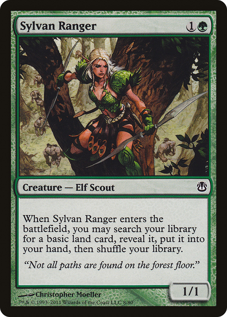 Sylvan Ranger (DDH-008) - Duel Decks: Ajani vs. Nicol Bolas