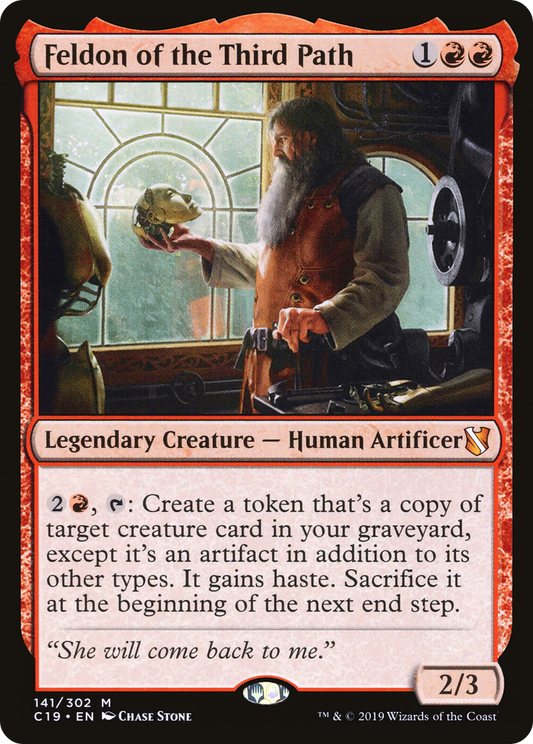 Feldon of the Third Path (C19-141) - Commander 2019