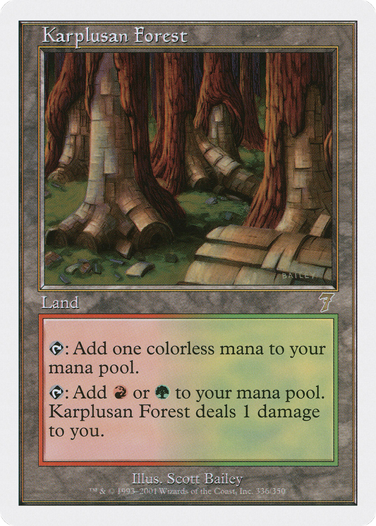 Karplusan Forest (7ED-336) - Seventh Edition