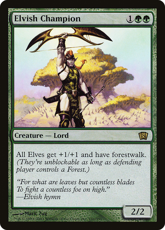 Elvish Champion (8ED-241★) - Eighth Edition Foil