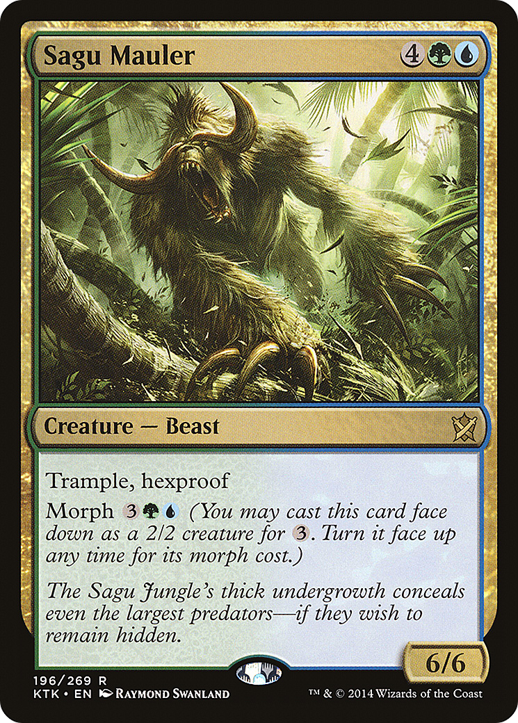 Sagu Mauler (KTK-196) - Khans of Tarkir Foil