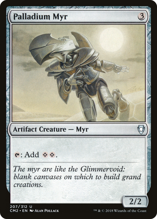 Palladium Myr (CM2-207) - Commander Anthology Volume II