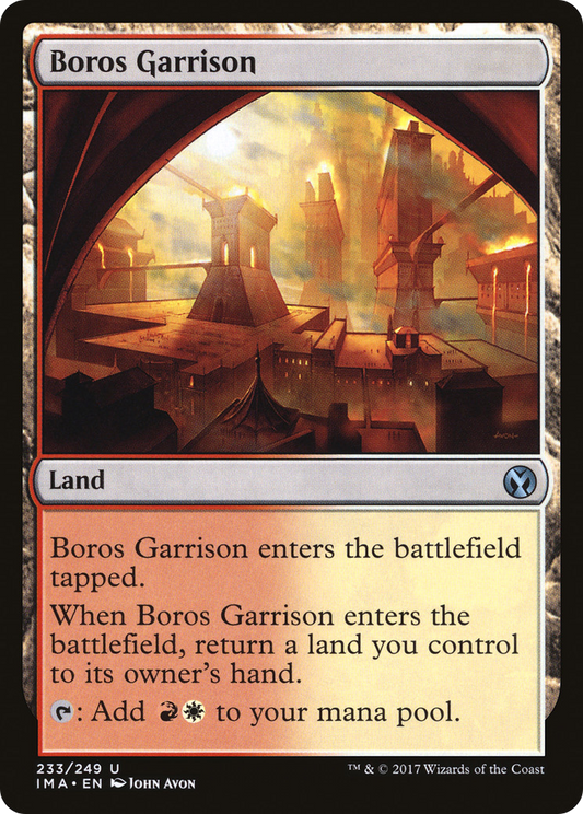 Boros Garrison (IMA-233) - Iconic Masters Foil