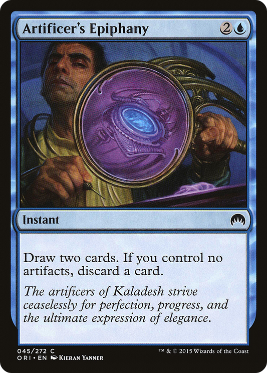 Artificer's Epiphany (ORI-045) - Magic Origins Foil