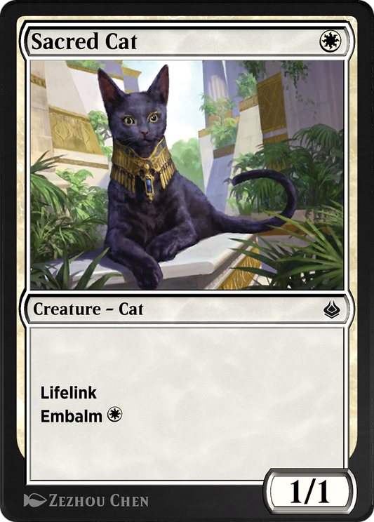 Sacred Cat (AKR-034) - Amonkhet Remastered