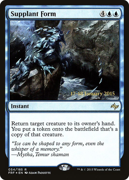 Supplant Form (PFRF-54S) - Fate Reforged Promos Foil