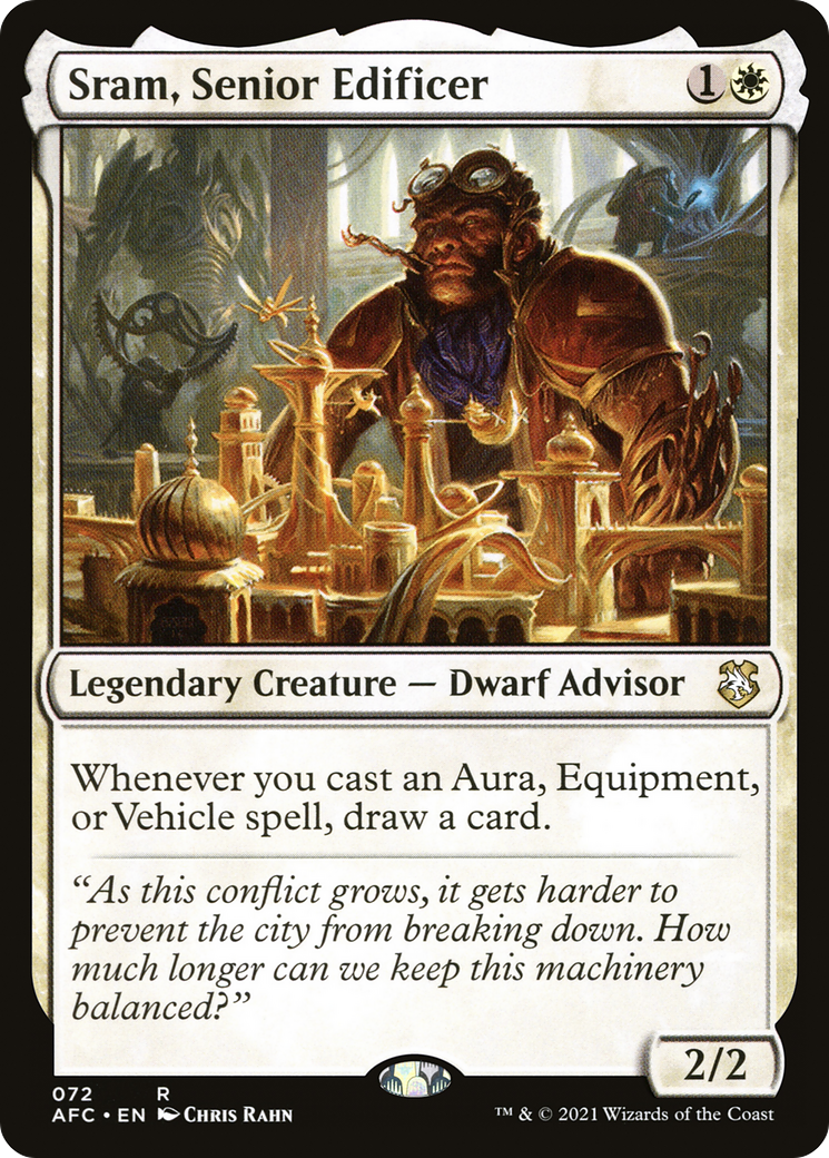 Sram, Senior Edificer (AFC-072) - Forgotten Realms Commander