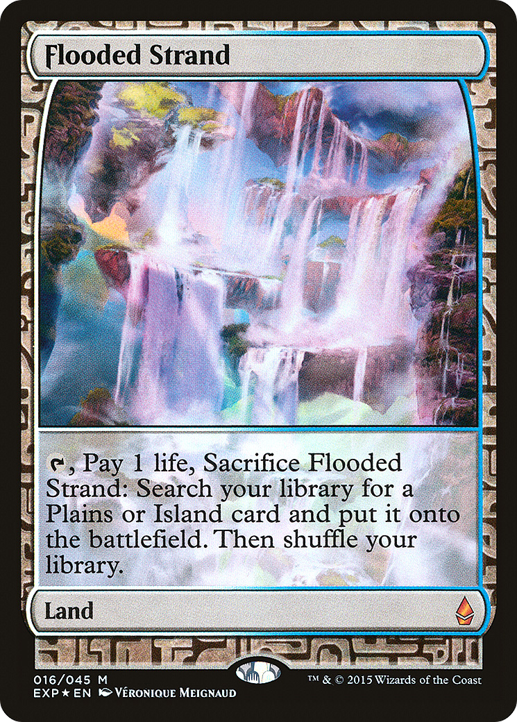 Flooded Strand (EXP-016) - Zendikar Expeditions Foil