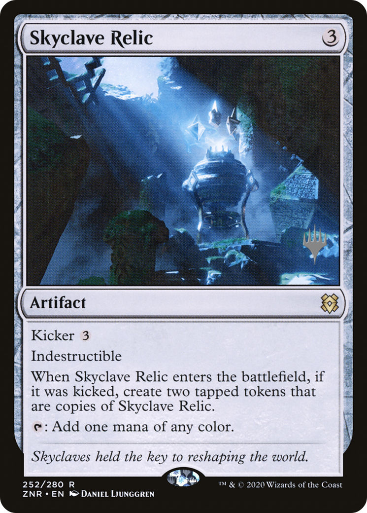 Skyclave Relic (PPZNR-252P) - Zendikar Rising Promos (Promo Pack)