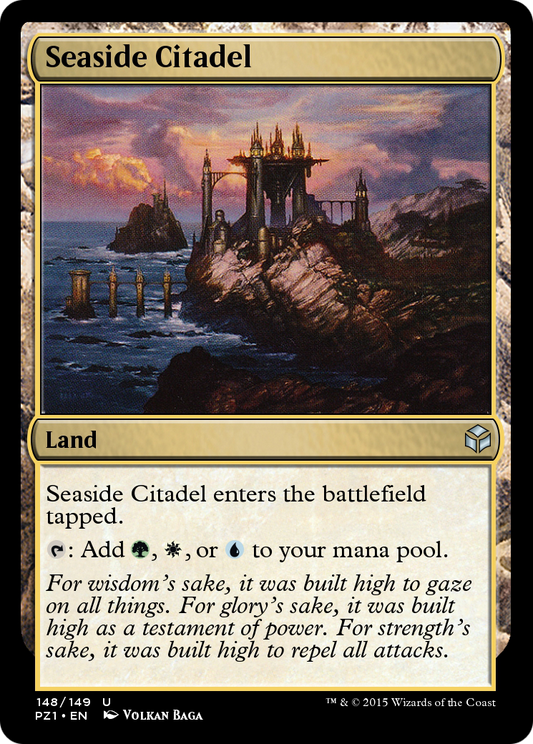 Seaside Citadel (PZ1-148) - Legendary Cube Prize Pack