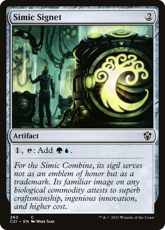 Simic Signet (C21-262) - Commander 2021