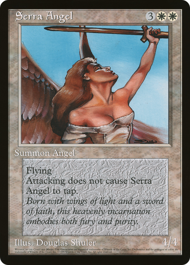 Serra Angel (O90P-007) - Oversized 90's Promos