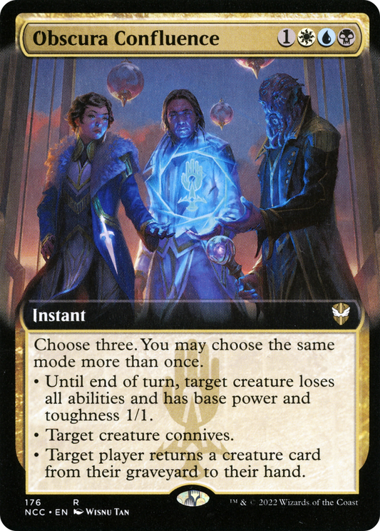 Obscura Confluence (NCC-176) - New Capenna Commander: (Extended Art)