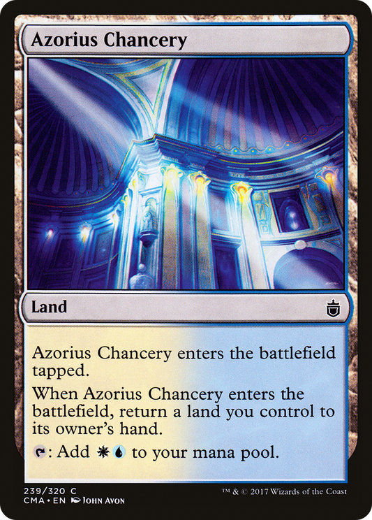 Azorius Chancery (CMA-239) - Commander Anthology