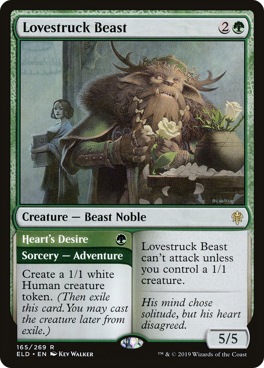 Lovestruck Beast  (ELD-165) - Throne of Eldraine