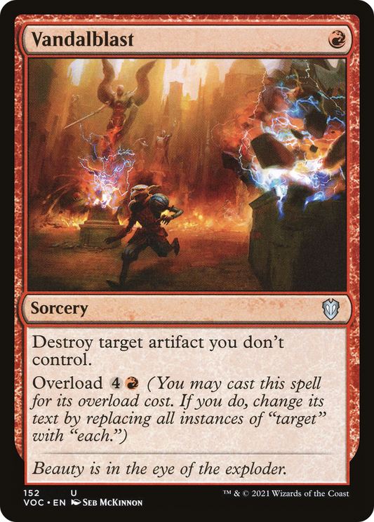 Vandalblast (VOC-152) - Crimson Vow Commander