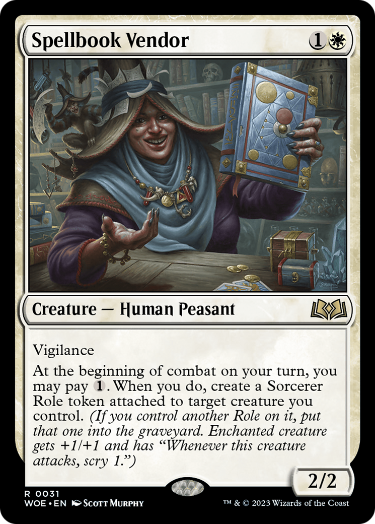 Spellbook Vendor  (WOE-031) - Wilds of Eldraine