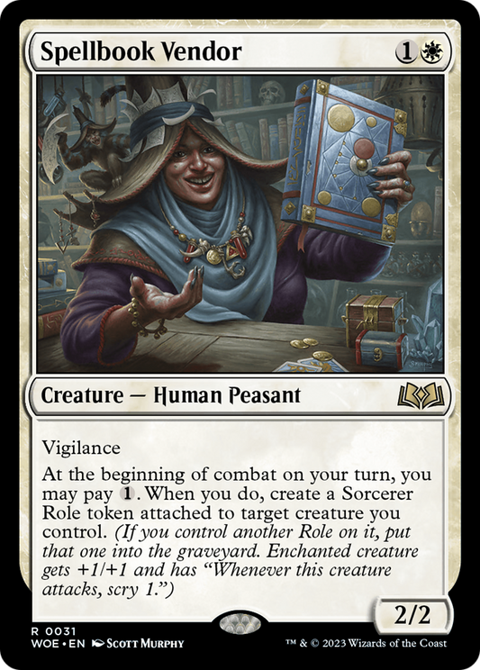 Spellbook Vendor  (WOE-031) - Wilds of Eldraine