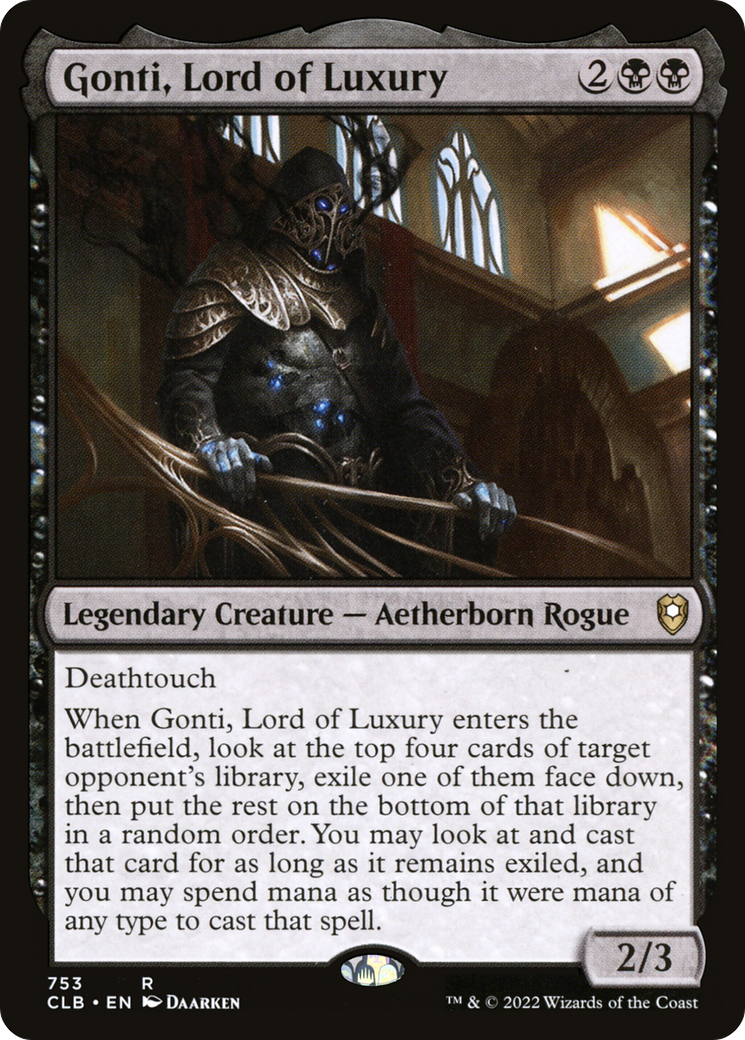 Gonti, Lord of Luxury (CLB-753) - Commander Legends: Battle for Baldur's Gate