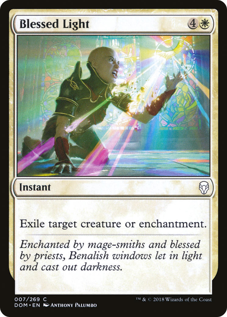 Blessed Light (DOM-007) - Dominaria Foil