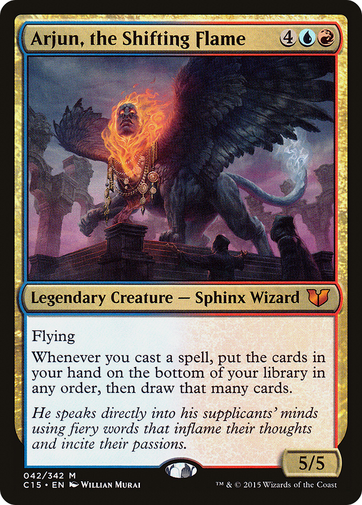 Arjun, the Shifting Flame (C15-042) - Commander 2015