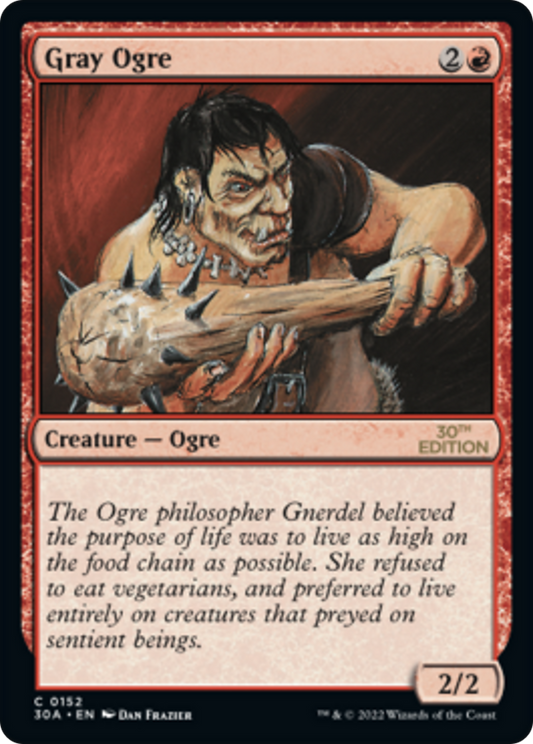 Gray Ogre (30A-152) - 30th Anniversary Edition