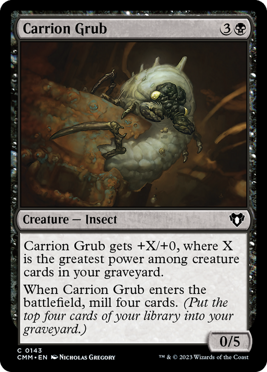 Carrion Grub (CMM-143) - Commander Masters Foil