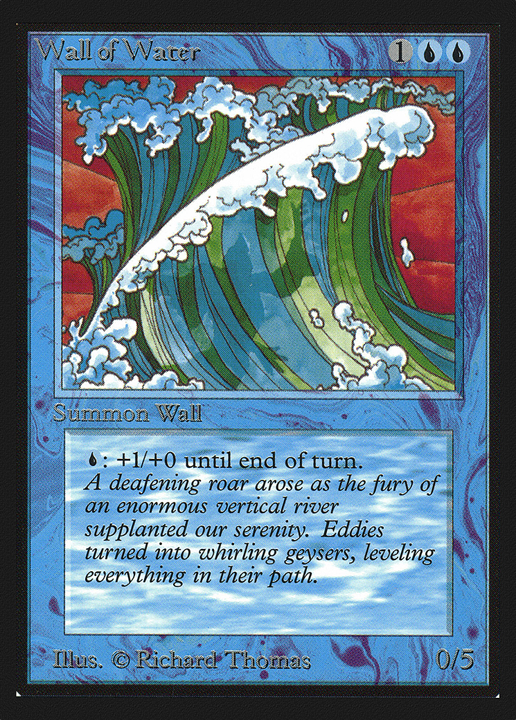 Wall of Water (CEI-091) - Intl. Collectors' Edition