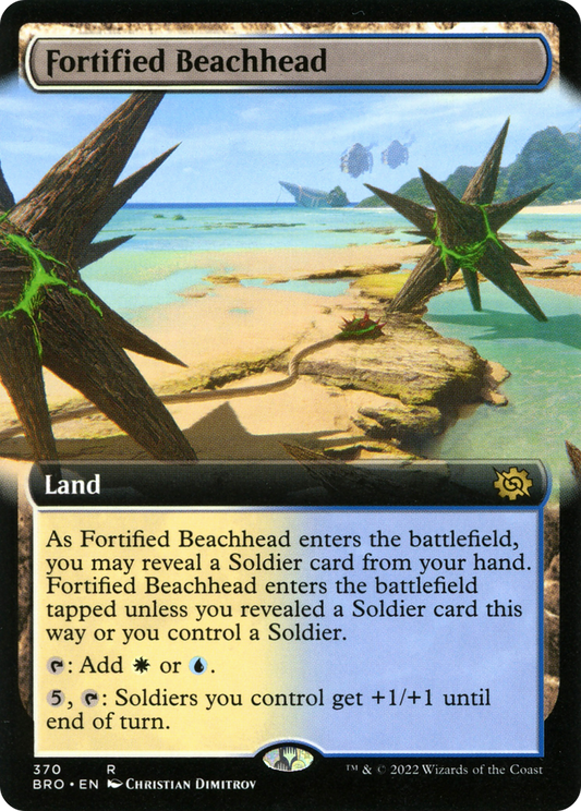 Fortified Beachhead (BRO-370) - The Brothers' War: (Extended Art)