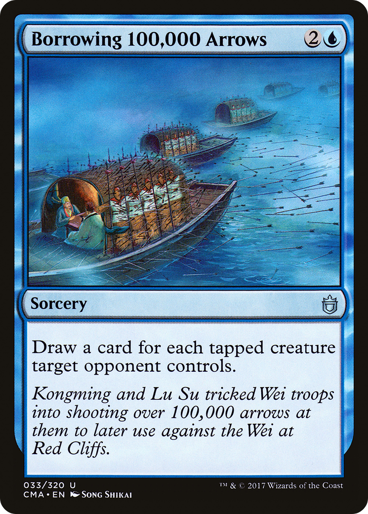 Borrowing 100,000 Arrows (CMA-033) - Commander Anthology