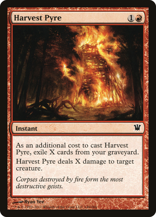 Harvest Pyre (ISD-146) - Innistrad