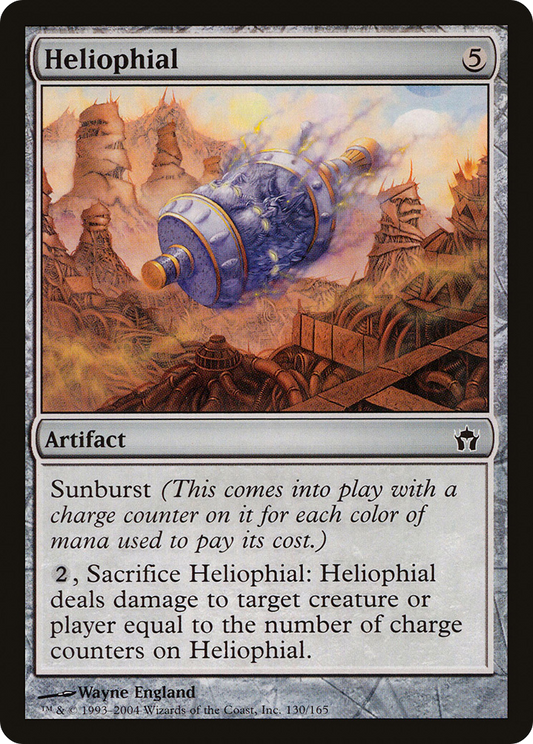 Heliophial (5DN-130) - Fifth Dawn Foil