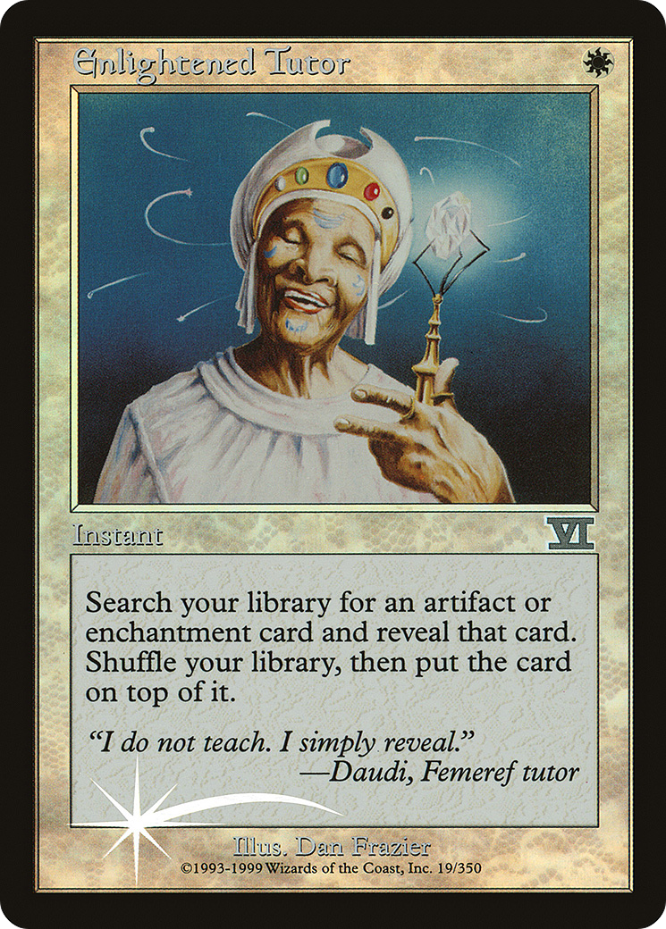 Enlightened Tutor (PAL00-006) - Arena League 2000 Foil