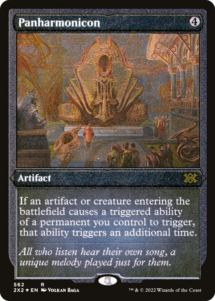 Panharmonicon (Foil Etched) (2X2-562) - Double Masters 2022 Etched Foil