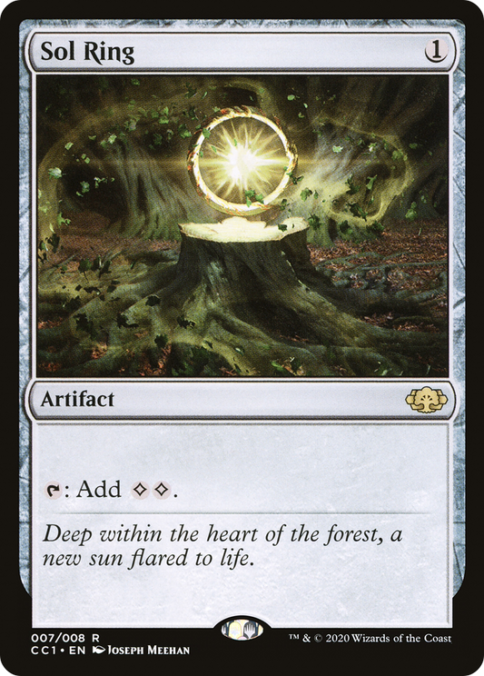 Sol Ring (CC1-007) - Commander Collection: Green Foil