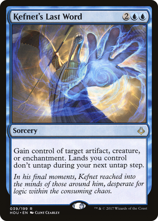 Kefnet's Last Word (HOU-039) - Hour of Devastation Foil