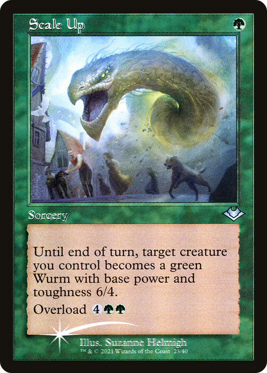 Scale Up (H1R-023) - Modern Horizons 1 Timeshifts Etched Foil