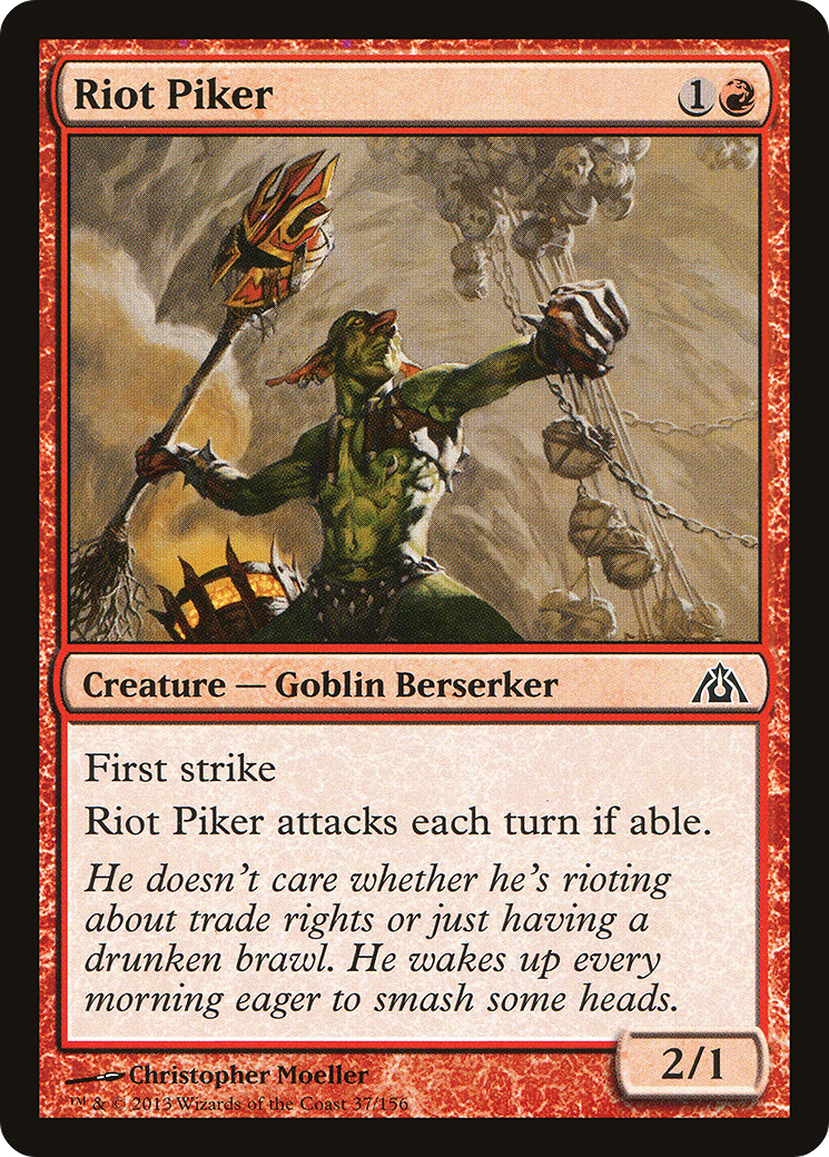 Riot Piker (DGM-037) - Dragon's Maze