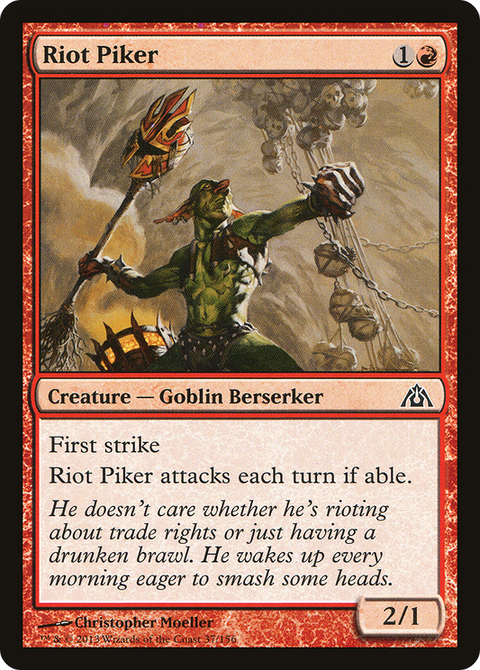 Riot Piker (DGM-037) - Dragon's Maze