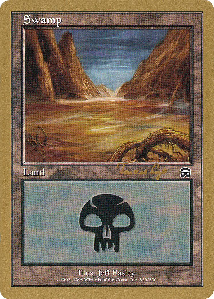 Swamp (WC01-TVDL339A) - World Championship Decks 2001